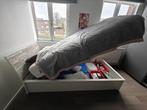Bed malm Ikea 90x200, Huis en Inrichting, Ophalen, 90 cm, Eenpersoons, Wit