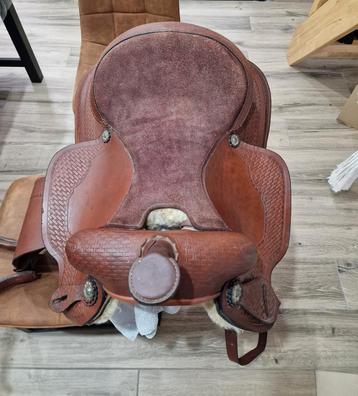 Selle western, Western