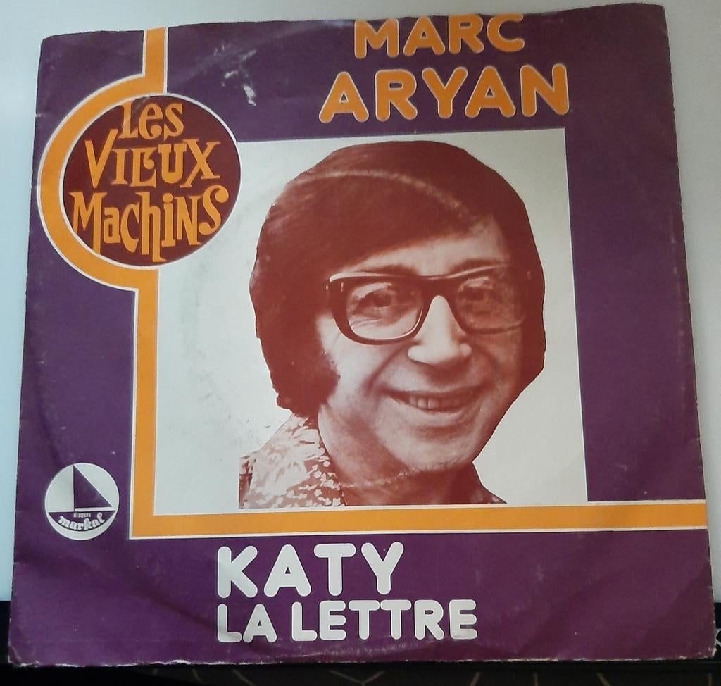 Vinyl 45trs- Marc aryan - katy, Ophalen of Verzenden, Gebruikt