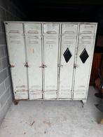 Vestiaire industriel 5 portes., Huis en Inrichting, Kasten | Lockerkasten, Ophalen, Gebruikt
