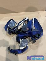 OPEL CORSA C blauw gordel set links rechts voor achter, Auto-onderdelen, Gebruikt, -, -, Opel