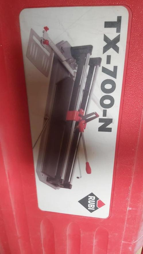Coupe-carrelage RUBI TX-700-N, Doe-het-zelf en Bouw, Tegels, Zo goed als nieuw, Ophalen
