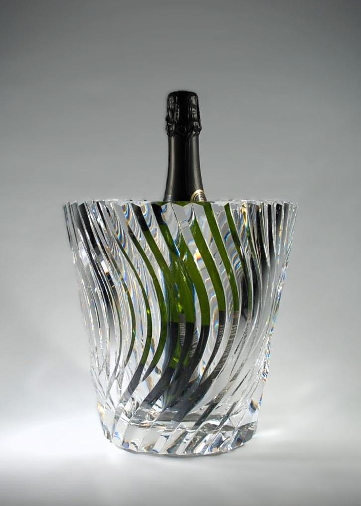 Val Saint Lambert - Seau à Champagne - VSL., Antiek en Kunst, Antiek | Glaswerk en Kristal, Ophalen of Verzenden