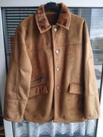 Veste fourrée en daim ., Shearling, Bruin, Nieuw, Overige maten
