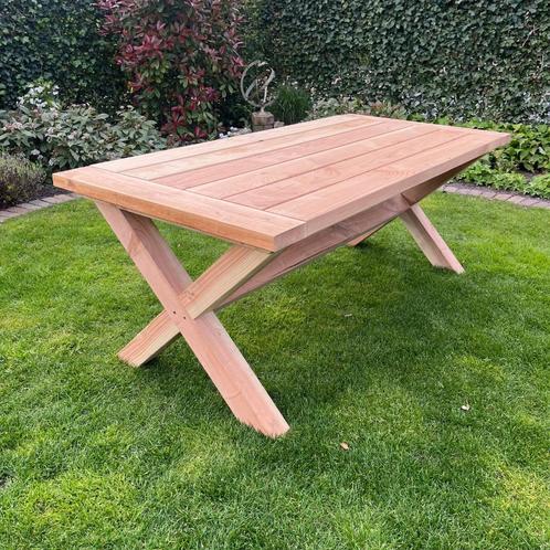 Douglas Tuintafels, Tuin en Terras, Tuintafels, Nieuw, Rechthoekig, Hout, Ophalen of Verzenden