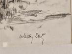 Tekening - Walter Elst, Antiek en Kunst, Kunst | Tekeningen en Fotografie, Ophalen