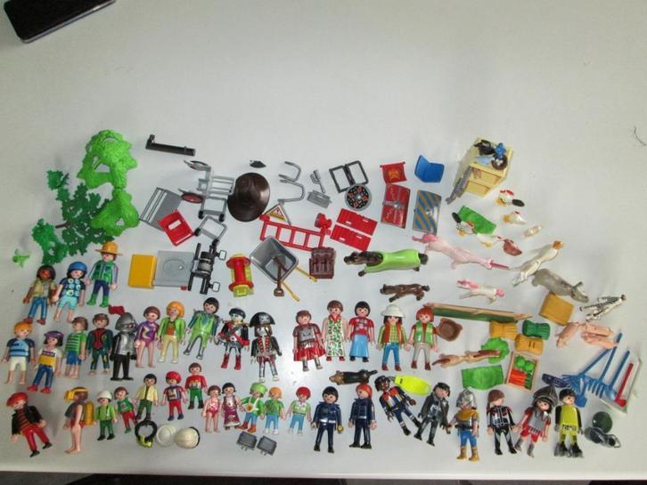 Playmobil. los, 28 grote en 10 kleine mannetjes eenhoorns, Enfants & Bébés, Jouets | Playmobil, Utilisé, Playmobil en vrac, Enlèvement ou Envoi