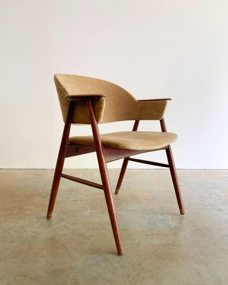 Vintage stoel van Cees Braakman Pastoe uit de jaren 50/60., Antiek en Kunst, Antiek | Meubels | Stoelen en Sofa's, Ophalen