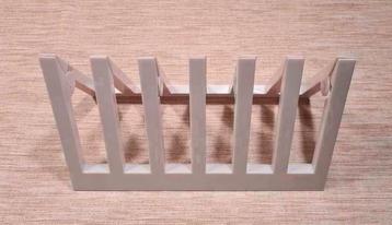 Opplooibaar rekje, wit beschikbaar voor biedingen