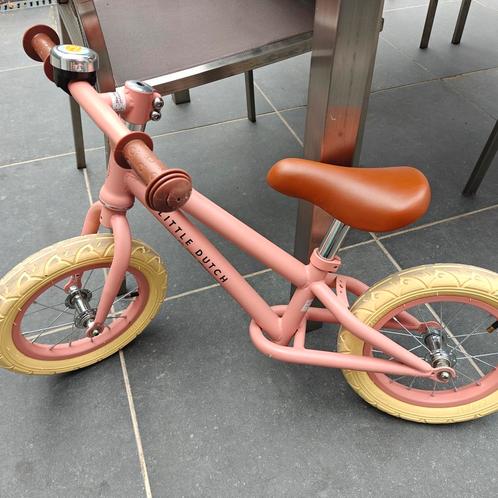 Little Dutch - Loopfiets 12 inch - Roze, Fietsen en Brommers, Fietsen | Kinderfietsjes, Gebruikt, Minder dan 16 inch, Ophalen