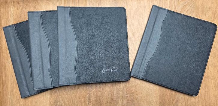 4 menukaarten (3 van Coca-Cola), Collections, Marques & Objets publicitaires, Utilisé, Emballage, Enlèvement ou Envoi