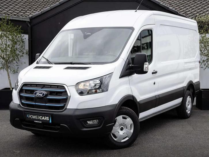 Ford Transit E-Transit 350 L2H2 68kWh | CAMERA | CARPLAY | C, Auto's, Bestelwagens en Lichte vracht, Bedrijf, Te koop, ABS, Achteruitrijcamera