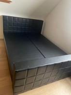 Gratis bed, Huis en Inrichting, Ophalen, Overige materialen, Gebruikt, Zwart