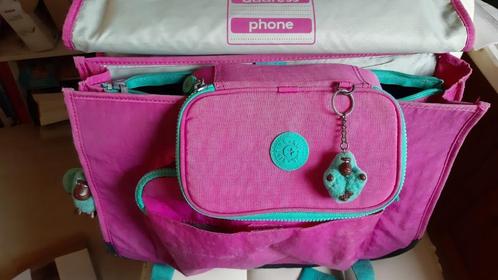 Kipling rug boekentas pennenzak fuchsia comfortabele riemen, Handtassen en Accessoires, Tassen | Schooltassen, Zo goed als nieuw