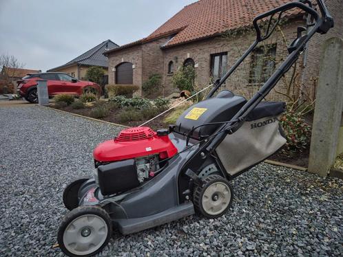 Honda hrx 426 zelftrekker met Rotostop, Tuin en Terras, Grasmaaiers, Zo goed als nieuw, Benzine-grasmaaier, 40 t/m 49 cm, Cirkelmaaier