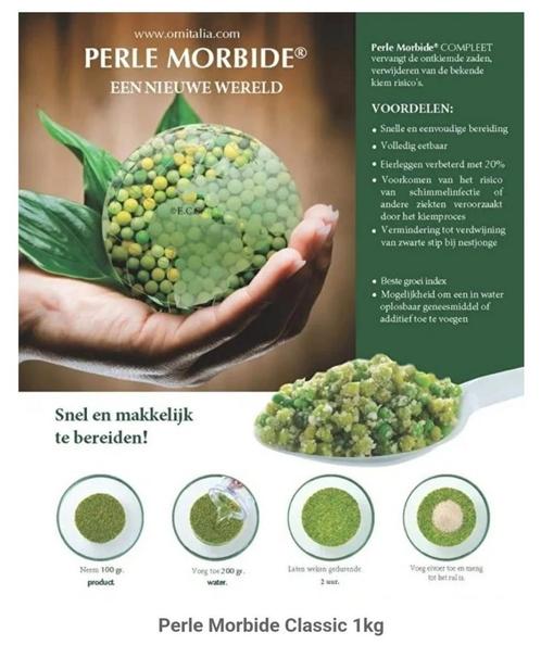 Perle morbide classic - Substitut de graines germées - Nourr, Animaux & Accessoires, Oiseaux | Accessoires, Neuf, Enlèvement ou Envoi