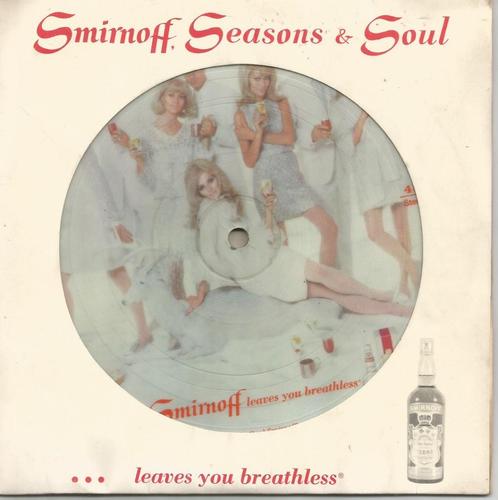 Reclame vinyl single Smirnoff Seasons & Soul, Collections, Marques & Objets publicitaires, Comme neuf, Autres types, Enlèvement ou Envoi