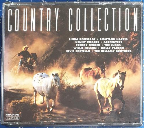 Série 2 CD Country Collection - artistes divers, CD & DVD, CD | Country & Western, Utilisé, Enlèvement ou Envoi