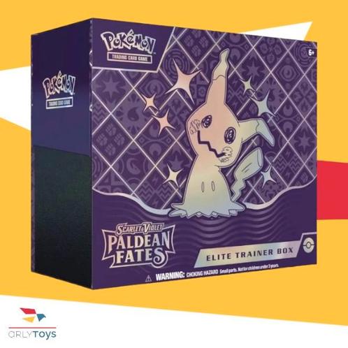 Pokemon Paldean Fates Elite Trainer Box - ArlyToys TCG, Hobby & Loisirs créatifs, Jeux de cartes à collectionner | Pokémon, Neuf