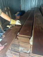 Parquet en merbau massif, Ophalen, Zo goed als nieuw, Hout, Parket