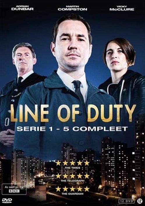 Line of duty seizoen 1,2,3,4,5, Cd's en Dvd's, Dvd's | Tv en Series, Zo goed als nieuw, Overige genres, Vanaf 12 jaar, Ophalen of Verzenden