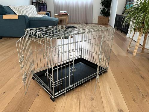 Opvouwbare hondenbench maat M, Dieren en Toebehoren, Hondenbenches, Zo goed als nieuw, Ophalen