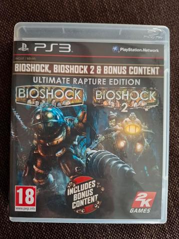 PS3 Bioshock 1 + 2 ultimate rapture edition (compleet) beschikbaar voor biedingen