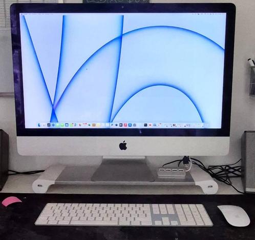 Apple iMac 5K Retina 27 2017, Computers en Software, Apple Desktops, Zo goed als nieuw, iMac, HDD en SSD, 3 tot 4 Ghz, 16 GB, Ophalen