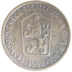 Munt Tsjechoslowakije 1 kroon 1962, Postzegels en Munten, Munten | Europa | Niet-Euromunten, Ophalen, Losse munt