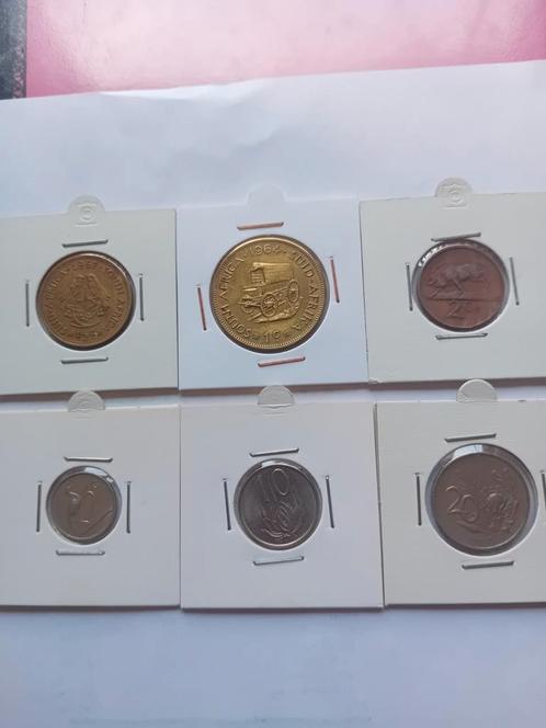 Mooie verschillende munten Zuid-Afrika 1961- 1999.., Postzegels en Munten, Munten | Europa | Euromunten, 1 cent, Ophalen of Verzenden