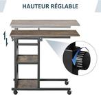 Table d'appoint multifonctionnelle | LIVRAISON GRATUITE, Neuf, -, -, HOMCOM