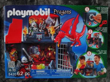 Playmobil 5420 Speelbox Drakenridders - Nieuw en Verzegeld beschikbaar voor biedingen