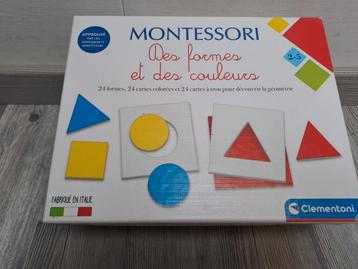 Montessori des formes et des couleurs 2-5 ans