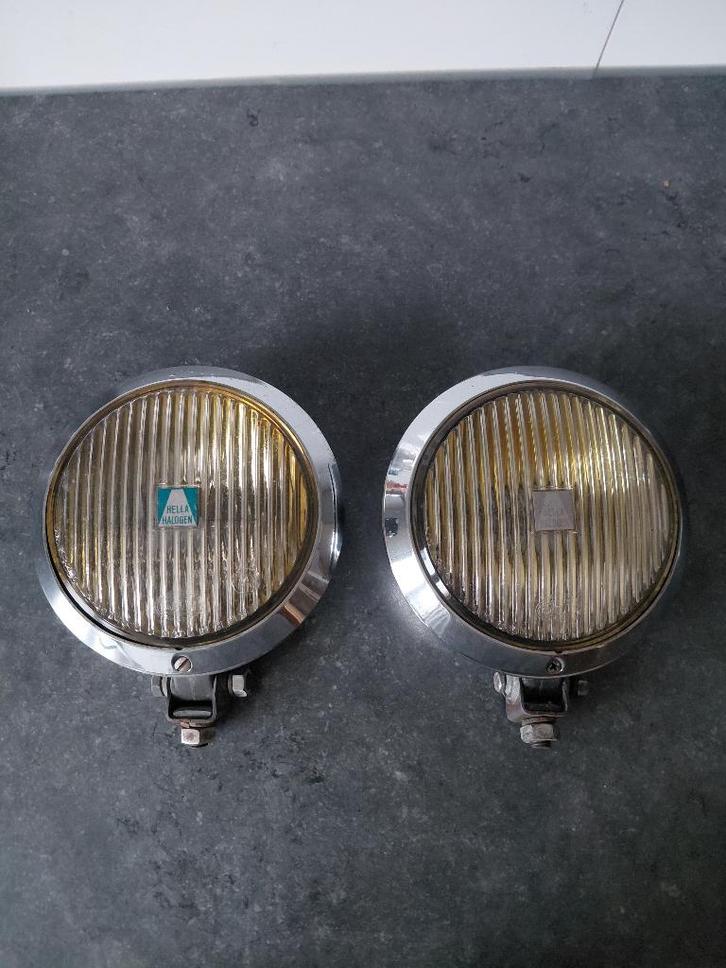 Set Hella 134 Mistlampen Oldtimer VW Kever BMW, Auto-onderdelen, Verlichting, Alfa Romeo, Oldtimer onderdelen, Volkswagen, Gebruikt