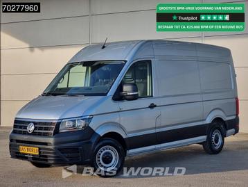 Volkswagen Crafter 140pk L3H3 Airco Parkeersensoren Carplay, Argent ou Gris, Achat, Euro 6, Entreprise
