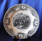 assiette boch decor noir napoleon (12), Enlèvement ou Envoi