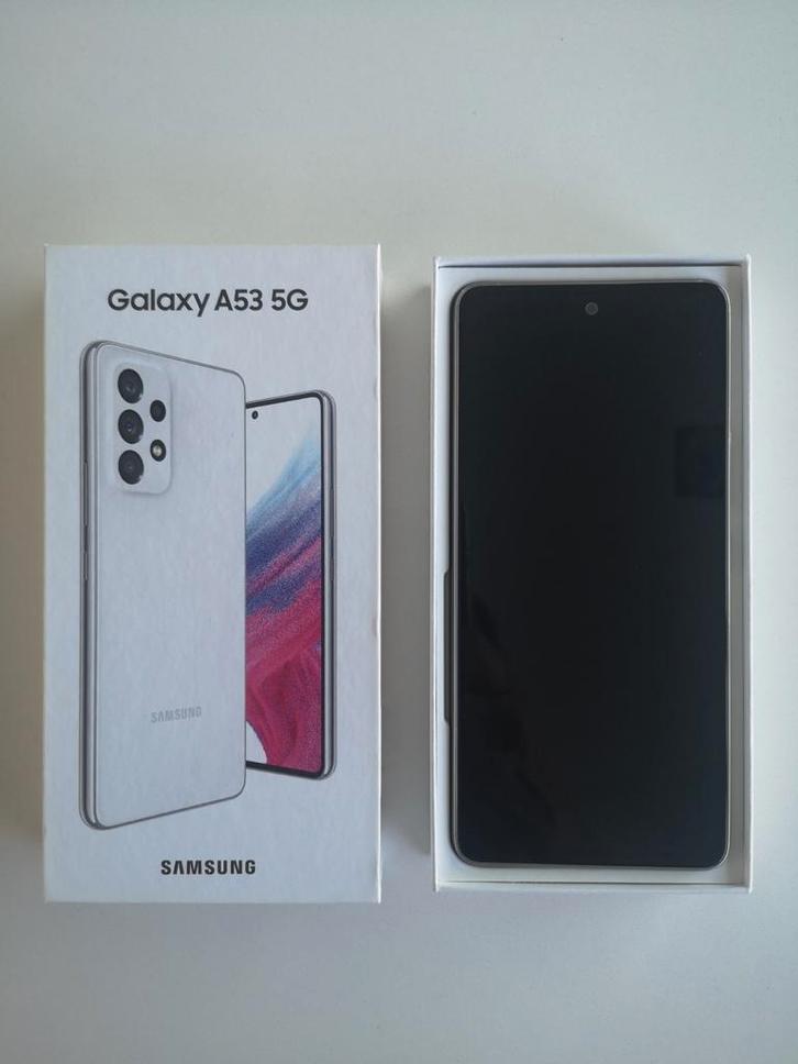 Samsung Galaxy A53 5G White, Telecommunicatie, Mobiele telefoons | Samsung, Zo goed als nieuw, Overige modellen, 128 GB, Touchscreen