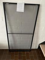 vliegenramen in zwarte aluminium, Doe-het-zelf en Bouw, Ophalen, Zo goed als nieuw, Metaal, Hordeur