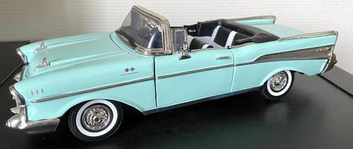 Voiture de Collection 1:18 Chevrolet Bel Air 1957, Hobby & Loisirs créatifs, Voitures miniatures | 1:18, Comme neuf, Voiture, Motormax