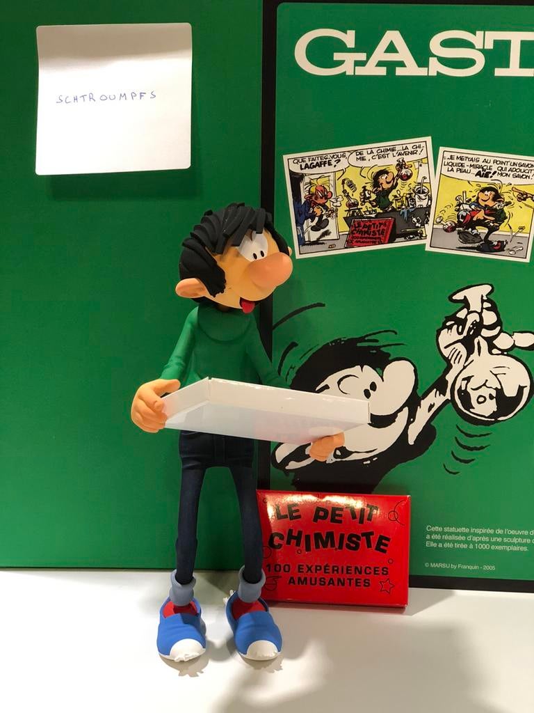 Gaston version speciale - fariboles, Collections, Personnages de BD, Comme neuf, Tintin, Enlèvement ou Envoi