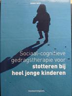 Sociaal-cognitieve gedragstherapie voor stotteren bij heel j, Boeken, Ophalen of Verzenden, Zo goed als nieuw, Ronny Boey
