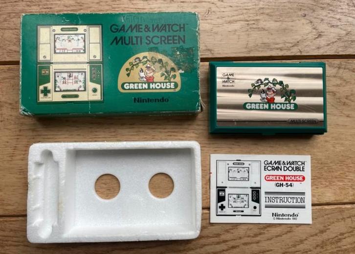Green House GH54 1982, Games en Spelcomputers, Spelcomputers | Nintendo Portables | Accessoires, Zo goed als nieuw, Ophalen