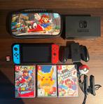 Complete Nintendo Switch set in goede staat., Enlèvement ou Envoi, Avec 1 manette, Utilisé, Switch Original