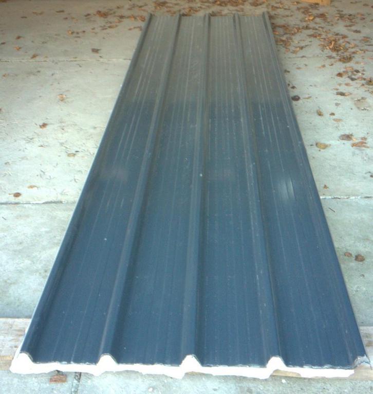 Set restplaten ECO30-panelen (alu folie binnen), Doe-het-zelf en Bouw, Dakpannen en Dakbedekking, Zo goed als nieuw, Golfplaat