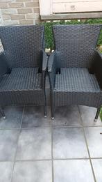 2 tuinstoelen wicker,  afkomstig van Yisk, 15 euro per stoel, Tuin en Terras, Ophalen, Wicker