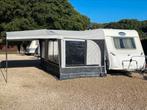 Nette Caravelair Ambiance 475, Mover, voortent, fietsenrek, Rondzit, Bedrijf, Caravelair, Tot en met 4