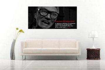 XL groot Canvas 106x56cm SNATCH BRICK TOP QUOTE Nemesis beschikbaar voor biedingen