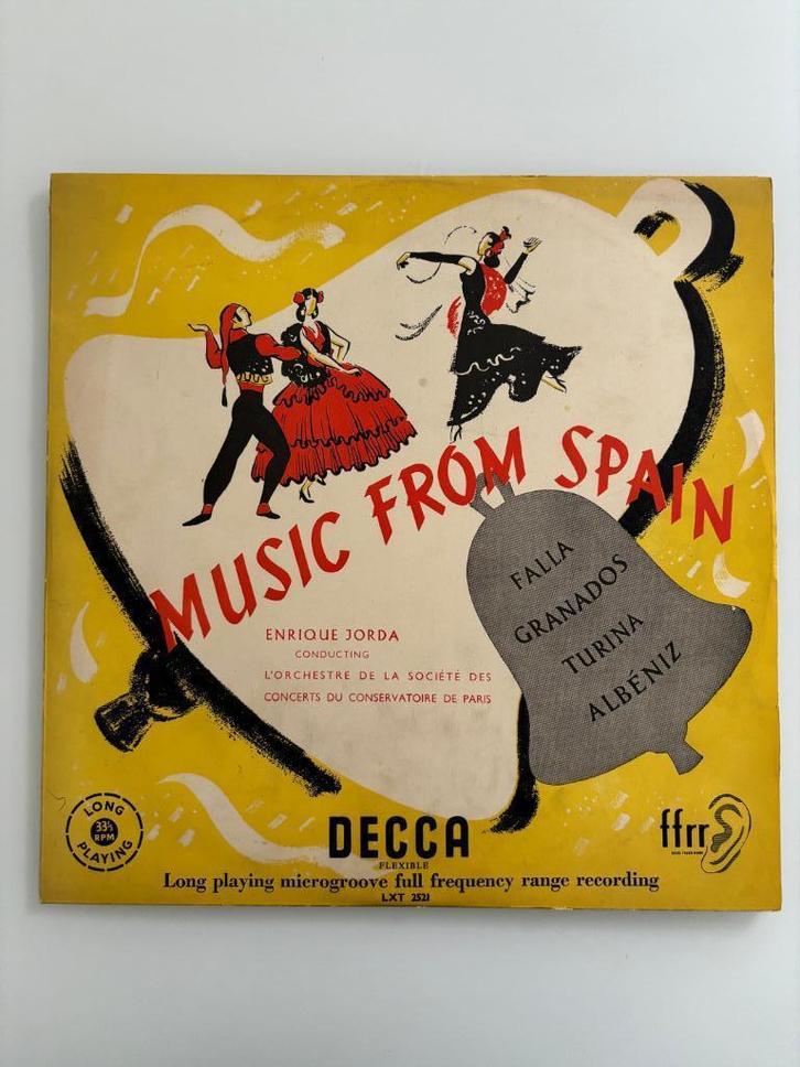 Enrique Jorda - Music from Spain 1950, Cd's en Dvd's, Vinyl | Klassiek, Zo goed als nieuw, Modernisme tot heden, Orkest of Ballet