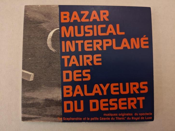 LES BALAYEURS DU DESERT - Bazar musical interplainétaire, Cd's en Dvd's, Cd's | Rock, Zo goed als nieuw, Poprock, Ophalen of Verzenden