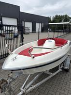 Hele leuke console boot Crescent Freetime 381 met trailer, Watersport en Boten, Ophalen, Zo goed als nieuw, Geen motor, 10 tot 30 pk